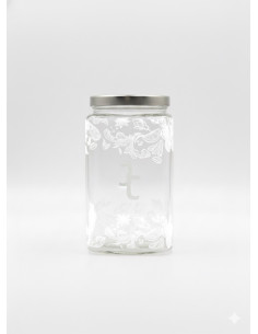 tarro especias reutilizable toque cristal