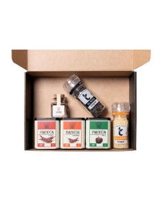 pack especias cocina española pimenton azafran y sales