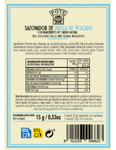Natural Seasoning for Paella FISH 2