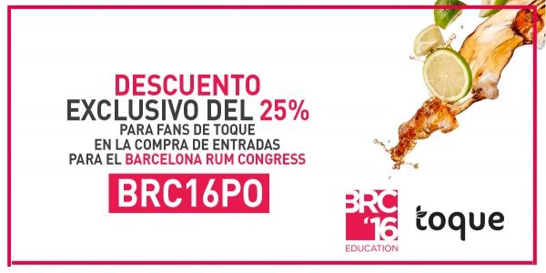 Toque acude de la mano de Pepe Orts al Barcelona Rum Congress 2016